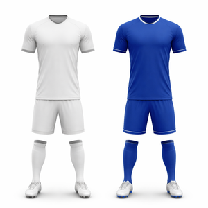 Kits de football respirants personnalisés en gros, fabricant OEM directement de l'usine - Achat en gros au prix d'usine, 100% polyester - Product Image 1