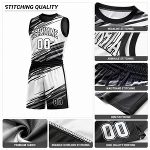 Maillot de basket-ball personnalisable 100% polyester avec impression par transfert thermique, sans manches, unisexe, adulte, fabriqué au Pakistan - Product Image 6