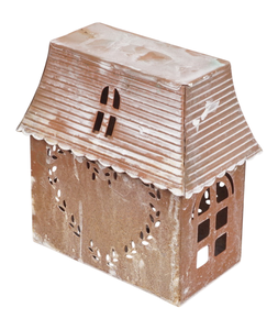 Decoración Moderna para Fábrica, Casa para Pájaros Galvanizada Hecha a Mano y Personalizada, Adorno Navideño de Metal, Colecciones AB Ecológicas - Product Image 6