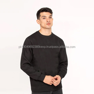 Sudadera de hombre de alta calidad con logotipo personalizado en blanco y hombros caídos ropa de calle de algodón pesado - Product Image 2