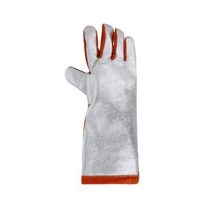 Guantes Resistentes al Calor Aluminizados STALWART IMPEX para Coser, con Palma de Cuero Dividido, para Soldadura a Alta Temperatura, Seguridad en Fundiciones - Product Image 4