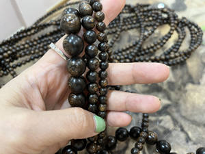 Meilleur Bracelet Oud en bois d'agar du Vietnam pur sous-marin supérieur de haute qualité 108 perle bijoux luxueux et odeur douce Oudy - Product Image 4