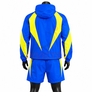 Conjunto de Pantalones Cortos y Chaqueta Cortavientos para Hombre, Diseño Relajado, Ropa de Estilo de Vida - Product Image 3