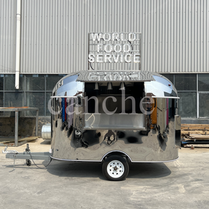 รถเทรลเลอร์ขายอาหารแบบเคลื่อนที่ได้รถรับส่งอาหารแบบมีแอร์โฟลว์ - Product Image 1