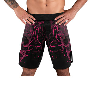 Shorts d'entraînement MMA et de boxe unisexes, légers, à séchage rapide, en tissu extensible mélange de spandex, durables et respirants - Product Image 3