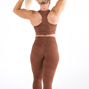 Conjunto de Yoga para Mujer 2026 de Alta Calidad, Sin Costuras, Ligero y Transpirable, de 2 Piezas, Poliéster, Logotipo Frontal, Gran Venta, Precio Razonable - Product Image 2