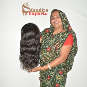 Extensions capillaires indiennes vierges Remy HD 100 % alignées sur les cuticules, ondulées, crépues, super ondulées, pour machine à fusion, double épaisseur, vente en gros - Product Image 6