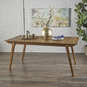 Tavolo da Pranzo in Legno Massello 175 cm per Esterni - Product Image 3