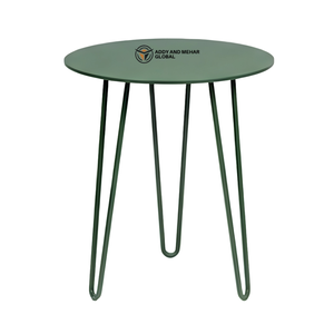 Modern Green Iron Metal <b>Stool</b> with Hairpin Legs Round Top Minimalist Side <b>Stool</b> Industrial Accent Seating for Home Café Restaura - Product Image 1