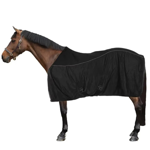 Couverture d'extérieur pour chevaux en gros, personnalisable avec logo, épaisse, respirante et imperméable, avec couvre-cou intégré, pour l'hiver - Product Image 1