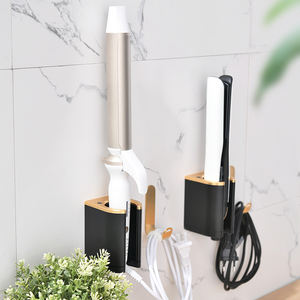 Aucun perçage requis Hair Styler Holder <span class=keywords><strong>Lisseur</strong></span> plat Organisateur mural pour <span class=keywords><strong>Dyson</strong></span> Airstrait etc. - Product Image 2