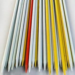 Factory Supply Fiberglass Solid Rod for <b>Plant</b> Stakes Cutting Service Available - Product Image 2