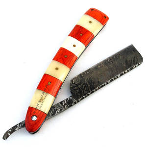 Navaja de Afeitar Plegable Profesional para Barbería, Herramienta de Afeitado con Hoja de Acero Inoxidable, Navaja Clásica Manual para el Cuidado Personal Masculino - Product Image 5