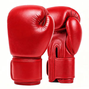 Leather Boxing Gloves Shock Absorbing <b>Foam</b> Professional Training OEM Factory Direct Wholesale Supplier Export - Product Image 4