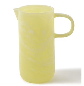Carafe à eau en résine avec poignée, design minimaliste, pour les fêtes, couleur blanche, à bas prix - Product Image 5