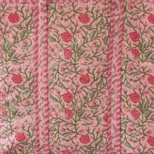 Bolso Tote de Lujo Floral Hecho a Mano, Ligero, Ecológico, con Cremallera, para Playa, Verano, Compras, Fin de Semana, Elegante y Acolchado a Máquina - Product Image 5