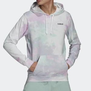 เสื้อฮู้ดดี้ผู้หญิงลายมัดย้อมพาสเทล ปี 2026 พรีเมียม สวมใส่สบาย ผ้าฝ้ายนุ่ม เสื้อสเวตเชิ้ตแฟชั่นแนวสตรีท ทันสมัย เหมาะสำหรับฤดูหนาว - Product Image 1