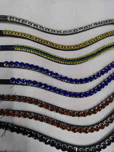 Brochas de cuero de alta calidad, con cristales - Product Image 2