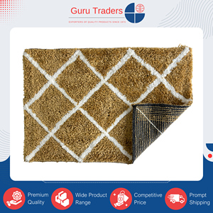 Distributeur en gros vendant des tapis de bain rectangulaires en microfibre tuftée d'excellente qualité pour une utilisation intérieure et extérieure - Product Image 4