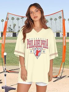 Camiseta Personalizada Sublimada para Fanáticos del Softbol, con Nombre del Equipo y Número, Ropa de Apoyo Familiar, Venta al Por Mayor, OEM, ODM - Product Image 2