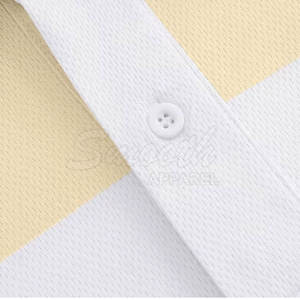 เสื้อโปโลผู้ชายระบายอากาศได้ดี พิมพ์โลโก้ตามสั่ง เสื้อโปโลผู้ชายทันสมัย - Product Image 3