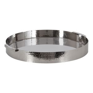 Plateau de présentation en verre doré, organisateur de vanité moderne, présentoir décoratif pour comptoir - Product Image 6
