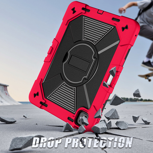 เคสแท็บเล็ตกันกระแทกอย่างดีสำหรับ <span class=keywords><strong>iPad</strong></span> <span class=keywords><strong>Pro</strong></span> 13 M4/M5 พร้อมขาตั้งแบบมั่นคง สายสะพายไหล่ 3 ชั้น สำหรับโรงเรียนและธุรกิจ - Product Image 3