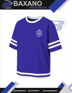 Zeta Phi Beta Sorority Men's Ringer Blue Short Sleeve T-Shirt With <b>White</b> Trim and Greek Letters ZPB Casual Women's Cotton <b>TShirt</b> - Product Image 6