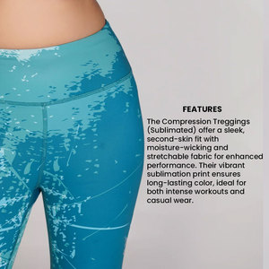 Custom Logo Women Sports <b>Leggings</b> <b>with</b> High Waist Design Breathable Fabric for Yoga <b>Workout</b> and Running - Product Image 3