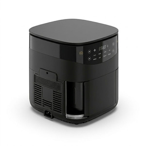 หม้อทอดไร้น้ำมันไฟฟ้าขนาดเล็ก Sudex พร้อมเคลือบสารกันติด ทำความสะอาดง่าย ปรุงอาหารเพื่อสุขภาพ ประหยัดพื้นที่ จอแสดงผล LCD อเนกประสงค์ - Product Image 5