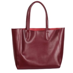 Bolsos Tote de Cuero con Asa Cómoda, Bolsos de Mano Duraderos con Diseño Personalizado para Guardar el Teléfono, Bolsos Tote de Cuero para Documentos, Oficina y Trabajo - Product Image 1
