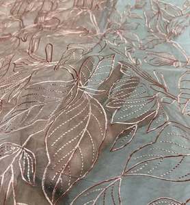 SQ Embroidery Fabric African Sequence Lace Luxury <b>Mesh</b> <b>Net</b> Heavy Beaded Party Dress Material Women Wear Textile - Product Image 2