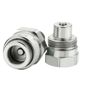 Vis de raccord rapide hydraulique haute pression pour connecter un anneau de verrouillage fileté durable de conception ISO 14540 pour usage industriel - Product Image 2