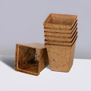 Accesorios de sistema hidropónico vertical para uso agrícola en el hogar, macetas de siembra de plantas, maceta de plantación de semillas de fibra de coco - Product Image 1
