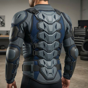 Armadura de Motocicleta Unisex de Primera Calidad, Transpirable, Ligera y Ajustable, Chaqueta de Motocicleta de Poliamida/Material EVA - Product Image 6