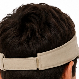 Unisex Sports Visor <b>Hat</b> Premium Breathable Adjustable Comfortable <b>Flat</b> Brim Adjustable Outdoor Comfortable Material Visor <b>Hat</b> - Product Image 6