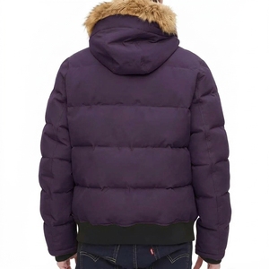 Veste matelassée surdimensionnée pour homme, veste d'hiver isolée, streetwear, fabricant de vêtements à marque privée - Product Image 2