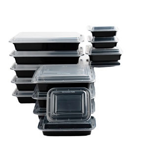 Caja de embalaje de frutas y verduras transparente desechable de plástico transparente personalizada PS PET contenedor Industrial - Product Image 1