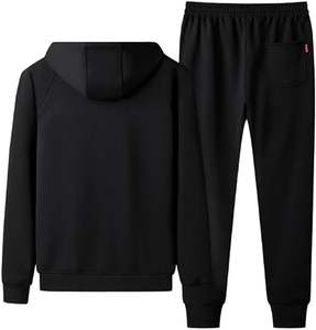 Conjunto Deportivo Personalizado de Alta Calidad para Hombre, Sudadera con Capucha y Pantalones Jogger de Algodón, Antiestático, para Otoño - Product Image 3