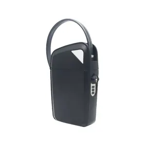 Portable Travel Lock box high-quality goods with key safe and combination Access