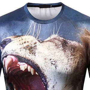 เสื้อยืดพิมพ์ลายซับลิเมชั่นทรงสปอร์ตขนาดใหญ่ ดีไซน์โดดเด่น สีสันสดใส ระบายอากาศได้ดี เป็นมิตรกับสิ่งแวดล้อม สำหรับผู้ชาย ขายดีที่สุดในปากีสถาน - Product Image 3