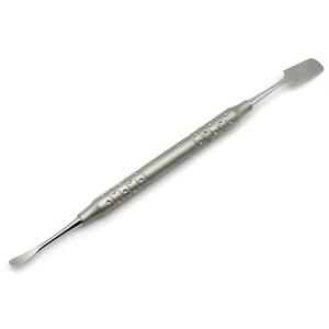 Curettes d'élévation de sinus pour implants dentaires professionnels, 3 pièces, argentées, avec poignée moletée, en acier inoxydable, instrument de chirurgie osseuse orale - Product Image 3