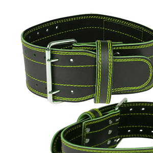 Ceintures de musculation en cuir de vachette sur mesure, avec logo personnalisé, pour un soutien maximal, idéales pour le fitness et la force athlétique. - Product Image 5