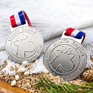 รางวัลผู้ขายที่ดีที่สุดกีฬาเหรียญออกแบบเปล่าเหรียญริบบิ้นชุบบบรอนซ์ Marktex - Product Image 1