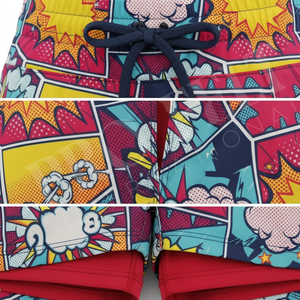 Vêtements de sport, shorts de fitness à taille haute, respirants, à séchage rapide, sublimation, impression personnalisée, shorts de compression pour la course à pied, le yoga - Product Image 4