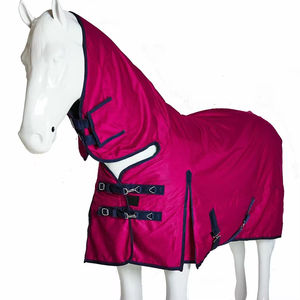 Couvertures pour chevaux de haute qualité, couvertures d'hiver lourdes, draps anti-mouches en coton personnalisés, couvertures d'été combinées avec couvre-cou, couvertures imperméables pour chevaux - Product Image 3