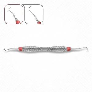 เครื่องมือขูดหินปูนทางทันตกรรมแบบสองด้าน ยี่ห้อ 7/8 Younger Good Universal Curette ทำจากเหล็กกล้าไร้สนิมสำหรับการผ่าตัด ด้ามจับกลวง 10 มม. สำหรับมืออาชีพ - Product Image 3