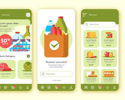 Aplicación móvil para entrega de comestibles: Compre productos frescos en línea con entrega rápida, pagos seguros, seguimiento de pedidos en tiempo real y exclusivos beneficios. - Product Image 2
