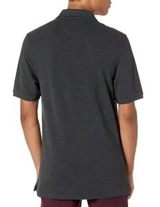 Chemises polo décontractées pour hommes, nouvelle collection, design tendance, logo personnalisé, couleur unie, respirantes, prix avantageux. - Product Image 2