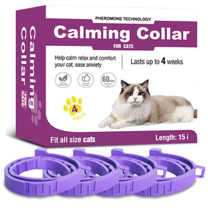 <span class=keywords><strong>Collar</strong></span> Calmante para Gatos OEM, Reduce la Ansiedad, Ajustable, con Feromonas y Aceites Esenciales, Protección de 4 Meses - Product Image 1